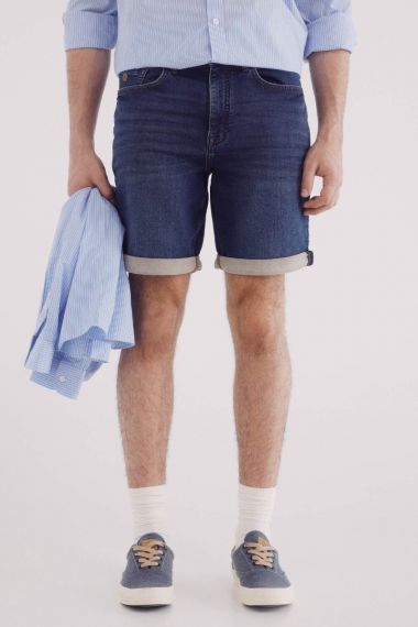 HOMBRE TEJIDO PANTALON CORTO 
