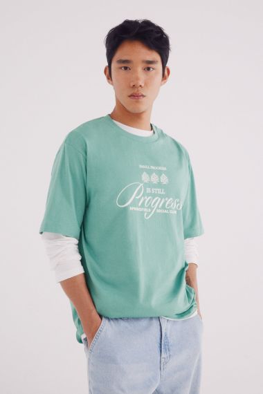 HOMBRE PUNTO CAMISETA 