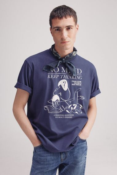HOMBRE PUNTO CAMISETA 