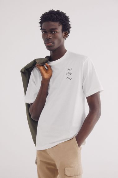 HOMBRE PUNTO CAMISETA 