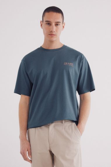 HOMBRE PUNTO CAMISETA 