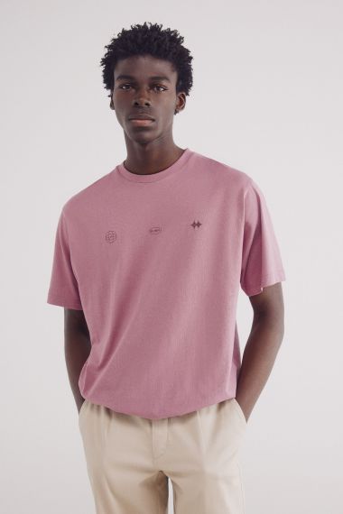 HOMBRE PUNTO CAMISETA 