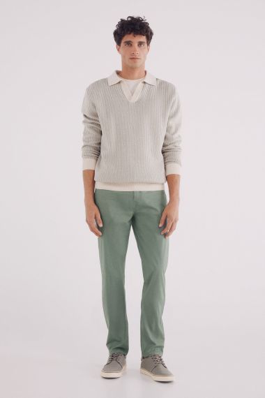 HOMBRE TEJIDO PANTALÓN 