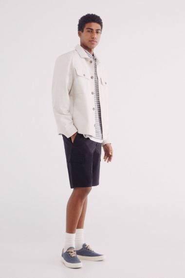 HOMBRE TEJIDO PANTALON CORTO 