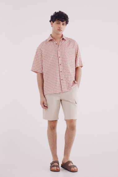 HOMBRE TEJIDO PANTALON CORTO 