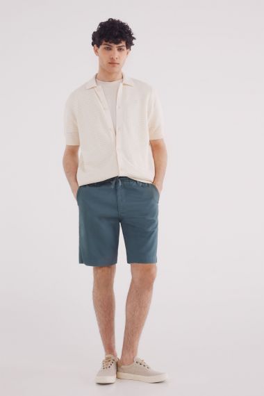 HOMBRE TEJIDO PANTALON CORTO 