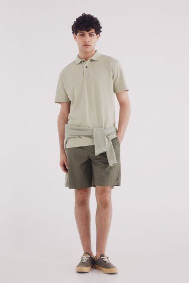 HOMBRE TEJIDO PANTALON CORTO 