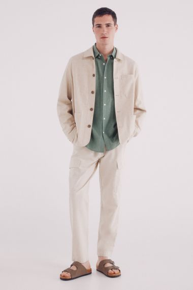 HOMBRE TEJIDO PANTALÓN 