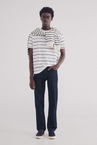 Jeans regular fit desencolado