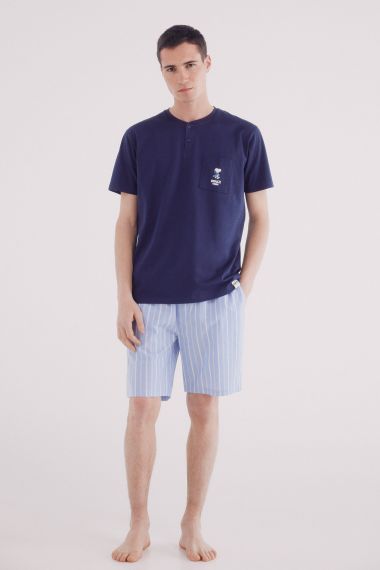 HOMBRE PUNTO PIJAMA 