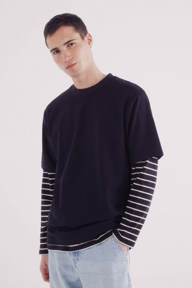 HOMBRE PUNTO CAMISETA 