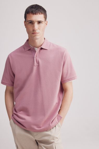 Polo estructura regular fit