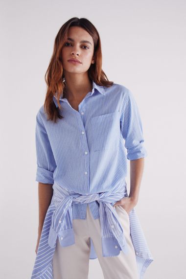 MUJER TEJIDO CAMISA 