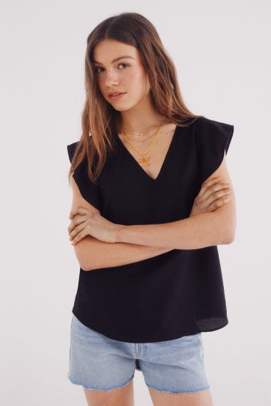 MUJER TEJIDO BLUSA 