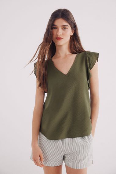 MUJER TEJIDO BLUSA 