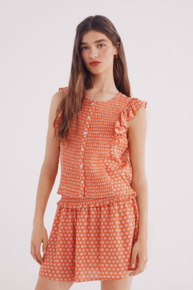 MUJER TEJIDO BLUSA 