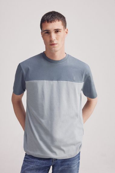 Camiseta color block