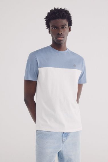Camiseta color block