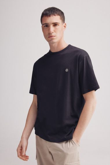Camiseta básica cuello redondo