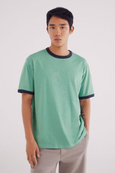 HOMBRE PUNTO CAMISETA 