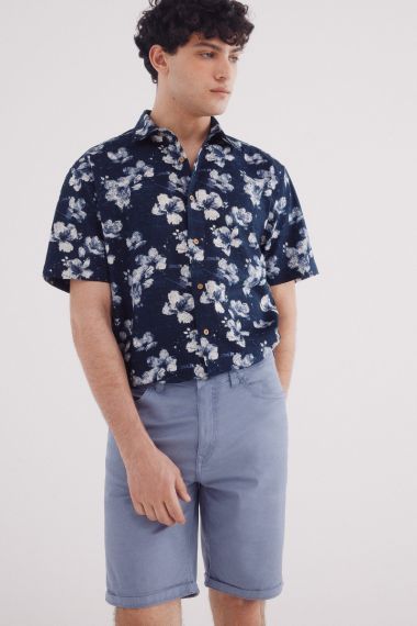 HOMBRE TEJIDO PANTALON CORTO 