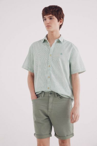 HOMBRE TEJIDO PANTALON CORTO 
