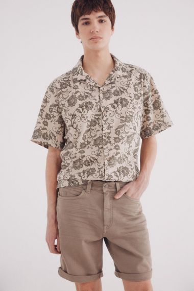 HOMBRE TEJIDO PANTALON CORTO 