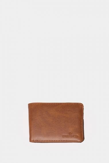 Cartera básica efecto piel