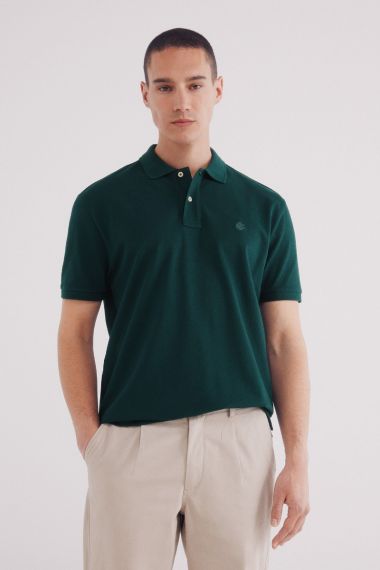 Polo piqué básico regular fit