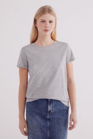 MUJER PUNTO CAMISETA 