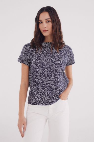 MUJER PUNTO CAMISETA 