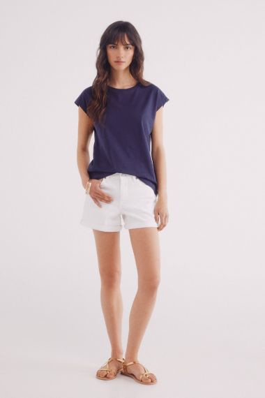 MUJER PUNTO BLUSA 