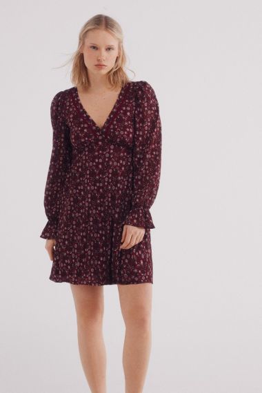 MUJER PUNTO VESTIDO 