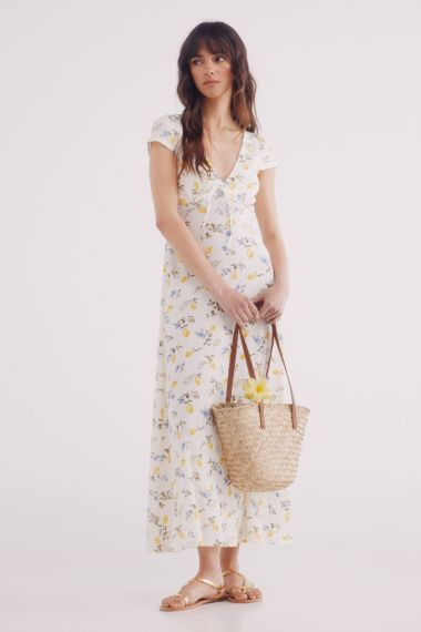 MUJER PUNTO VESTIDO 