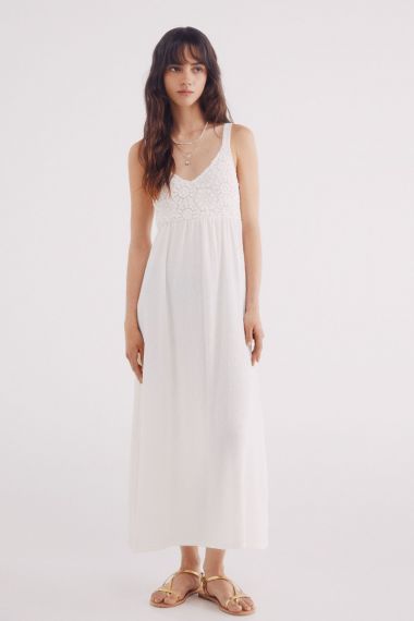 MUJER PUNTO VESTIDO 