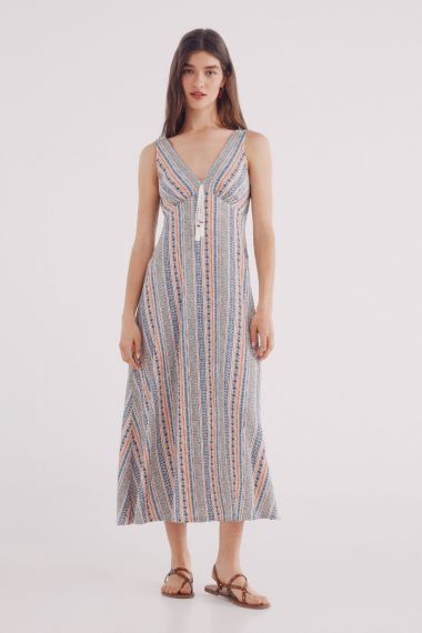 MUJER PUNTO VESTIDO 