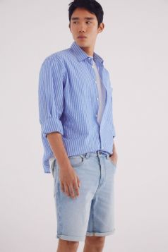 HOMBRE TEJIDO PANTALON CORTO 