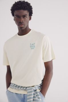 Camiseta lazy work out