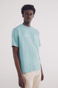 HOMBRE PUNTO CAMISETA 
