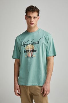 HOMBRE PUNTO CAMISETA 