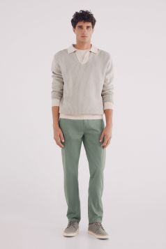HOMBRE TEJIDO PANTALÓN 
