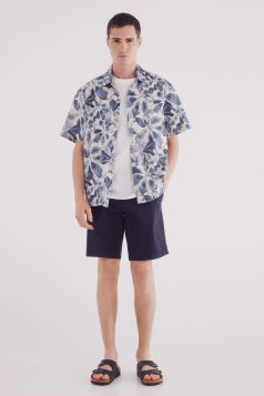 HOMBRE TEJIDO PANTALON CORTO 