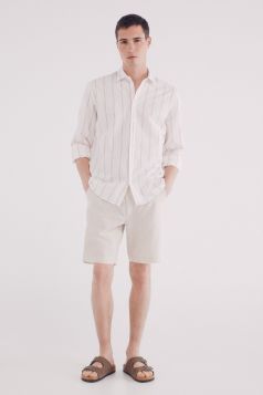 HOMBRE TEJIDO PANTALON CORTO 