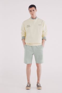 HOMBRE TEJIDO PANTALON CORTO 