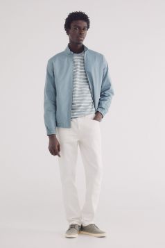 Jeans blancos slim fit