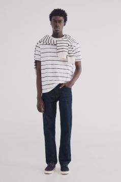 Jeans regular fit desencolado