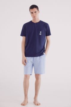 HOMBRE PUNTO PIJAMA 