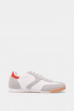 Zapatilla tejido estilo retro