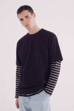 HOMBRE PUNTO CAMISETA 