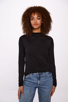 Camiseta cuello perkins tacto suave